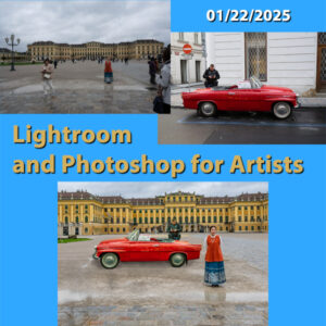 Photoshop and Lightroom for Artists- Class @ Elsinore Gallery-Founders' Gallery